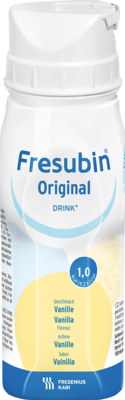 FRESUBIN ORIGINAL DRINK Vanille Trinkflasche 4X200 ml