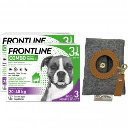 FRONTLINE COMBO Hund L - 2x3 Pip. + Kotbtl.spender