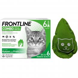 FRONTLINE COMBO Katze  - 6 Pipetten+ Baldriankissen
