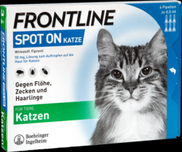 FRONTLINE Spot on K Lösung f.Katzen 6 St
