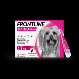 FRONTLINE Tri-Act Lsg.z.Auftropfen f.Hunde 2-5 kg 3 St