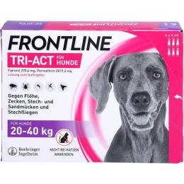 FRONTLINE Tri-Act Lsg.z.Auftropfen f.Hunde 20-40kg 6 St.