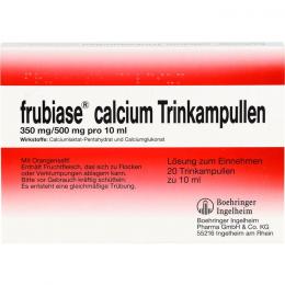 FRUBIASE CALCIUM T Trinkampullen 20 St.
