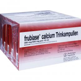 FRUBIASE CALCIUM T Trinkampullen 5 X 20 St Trinkampullen