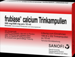 FRUBIASE CALCIUM T Trinkampullen 5X20 St