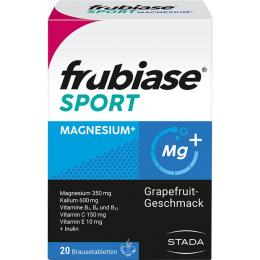 FRUBIASE MAGNESIUM Plus Brausetabletten 20 St. (220 g)