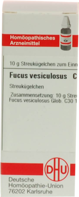 FUCUS VESICULOSUS C 30 Globuli 10 g