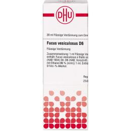 FUCUS VESICULOSUS D 6 Dilution 20 ml