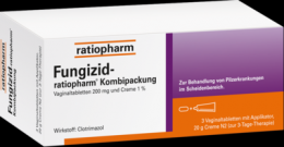 FUNGIZID-ratiopharm 3 Vag.-Tbl.+ 20g Creme 1 P