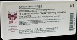 FUNICULUS UMBILICALIS GL D 5 Ampullen 10X1 ml