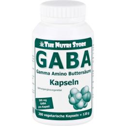 GABA 500 mg vegetarische Kapseln 200 St.