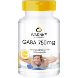 GABA 750 mg Kapseln 100 St. (91 g)