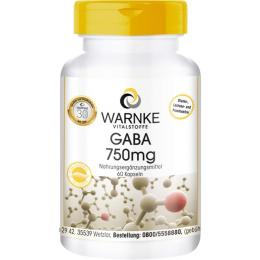 GABA 750 mg Kapseln 60 St. (54 g)