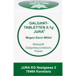 GALGANTTABLETTEN 0,1 g Jura 100 St.