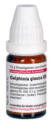 GALPHIMIA GLAUCA D 30 Globuli 10 g