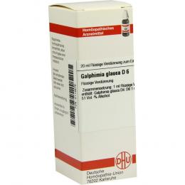 Ein aktuelles Angebot für GALPHIMIA GLAUCA D 6 Dilution 20 ml Dilution Homöopathische Einzelmittel - jetzt kaufen, Marke DHU-Arzneimittel GmbH & Co. KG.