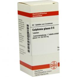 Ein aktuelles Angebot für GALPHIMIA GLAUCA D 6 Tabletten 80 St Tabletten Homöopathische Einzelmittel - jetzt kaufen, Marke DHU-Arzneimittel GmbH & Co. KG.