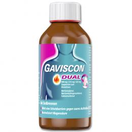 GAVISCON DUAL bei Sodbrennen 300 ml Suspension zum Einnehmen