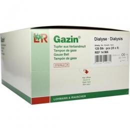 GAZIN Dialysetupfer 2+3 steril m.Schutzring 125 St.