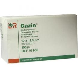 GAZIN Mullkomp.10x12,5 cm unsteril 16fach Op 100 St.