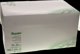 GAZIN Mullkomp.10x20 cm steril 8fach 50X2 St