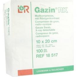 GAZIN Mullkomp.10x20 cm unsteril 12fach RK 100 St.