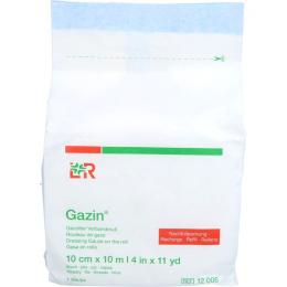 GAZIN Verbandmull 10 cmx10 m 8fach Nachf. 1 St.