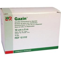 GAZIN Verbandmull 10 cmx5 m 4fach gerollt 1 St.