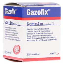 GAZOFIX Fixierbinde kohäsiv 6 cmx4 m 1 St Binden