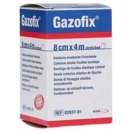 GAZOFIX Fixierbinde kohäsiv 8 cmx4 m 1 St Binden