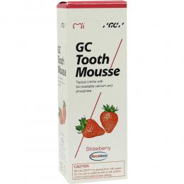 Ein aktuelles Angebot für GC Tooth Mousse Erdbeere 40 g Tube Mundpflegeprodukte - jetzt kaufen, Marke Dent-O-Care Dentalvertriebs GmbH.