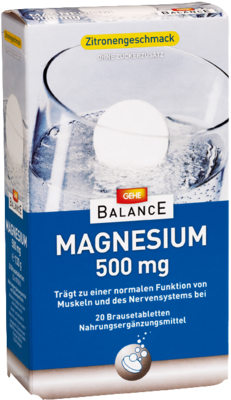 GEHE BALANCE Magnesium 500 mg Brausetabletten 130 g