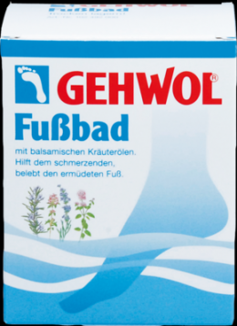 GEHWOL Fußbad Portionsbtl. 10X20 g