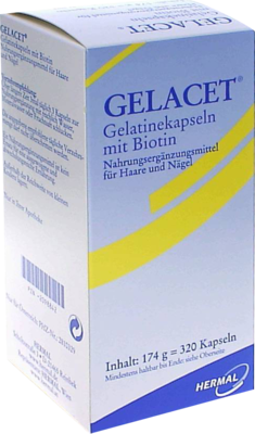 GELACET Gelatinekapseln mit Biotin 174 g