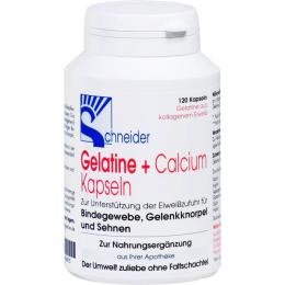 GELATINE+CALCIUM Kapseln 120 St.