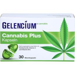 GELENCIUM Cannabis Plus Kapseln mit Vitamin B12 30 St. (27 g)