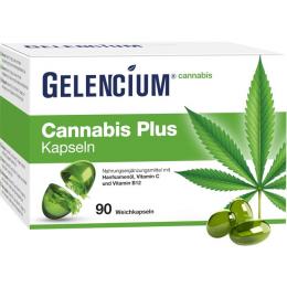 GELENCIUM Cannabis Plus Kapseln mit Vitamin B12 90 St. (81 g)