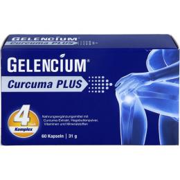 GELENCIUM Curcuma Plus hochdosiert m.Vit.C Kapseln 60 St.