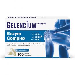 GELENCIUM Enzym Complex hochdos.m.Bromelain Kaps. 100 St Kapseln