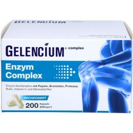 GELENCIUM Enzym Complex hochdos.m.Bromelain Kaps. 200 St. (110,4 g)