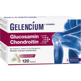 GELENCIUM Glucosamin Chondroitin hochdos.Vit C Kps 120 St Kapseln