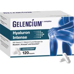 GELENCIUM Hyaluron Intense hochdos.Vitamin C Kaps. 120 St.