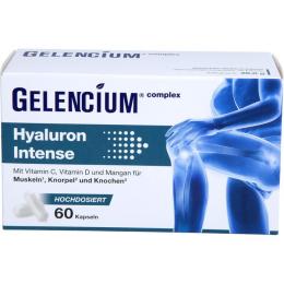 GELENCIUM Hyaluron Intense hochdos.Vitamin C Kaps. 60 St. (26 g)