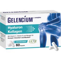 GELENCIUM Hyaluron Kollagen hochdos.Vitamin C Kps. 60 St. (28,6 g)