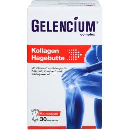 GELENCIUM Kollagen Hagebutte Direkt-Sticks+Vit.C 30 St.