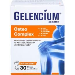 GELENCIUM Osteo Complex Calcium D3 K2 f.Knoch.Btl. 30 St.