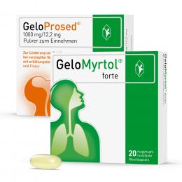 GELOMYRTOL f. Kapseln 20 St. + GELOPROSED Pulv.10 St.