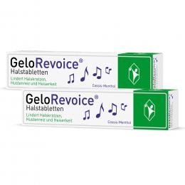 GELOREVOICE Halstabletten Cassis-Menthol Lut.-Tab. 2 x 20 St.