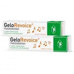 GELOREVOICE Halstabletten Grapefruit-Menthol Lut. 2 x 20 St.