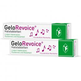 GELOREVOICE Halstabletten Holunderbl.-Mentholfrei 2 x 20 St.